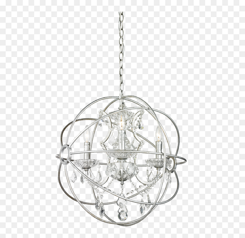 Chandelier, HD Png Download - wire globe png