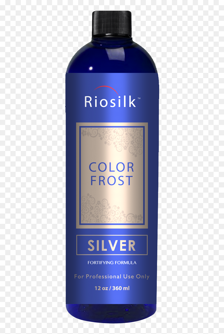 Riosilk Silver Color Frost 3d - Bottle, HD Png Download - frost effect png