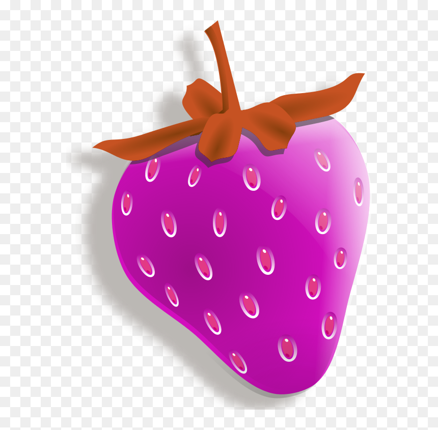 Cartoon Strawberry, HD Png Download - strawberry vector png