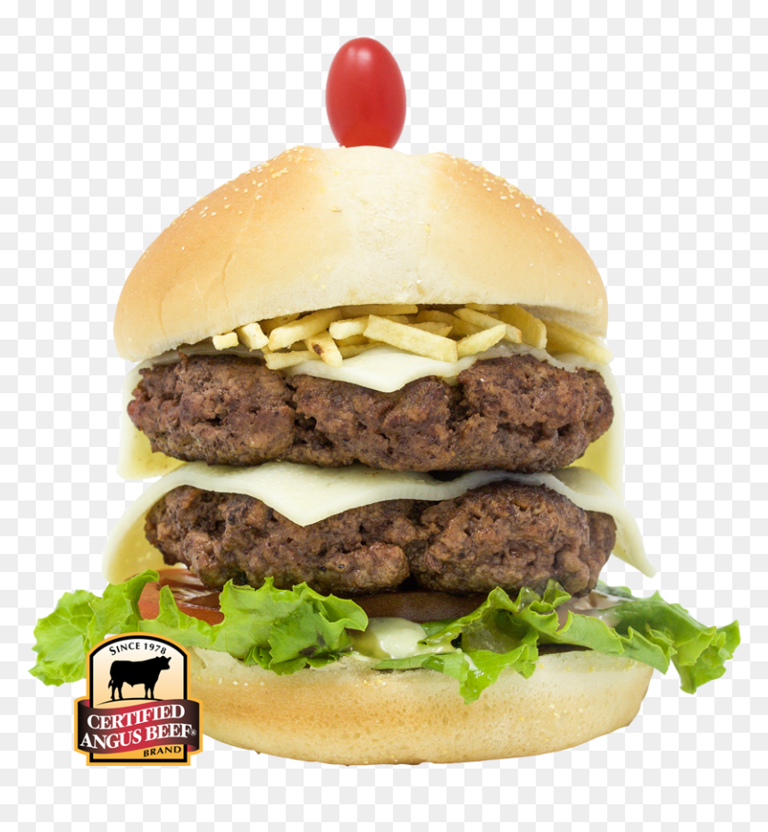 Certified Angus Beef, HD Png Download - cheese burger png