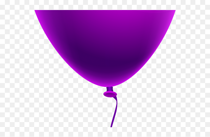 Purple Balloons Cliparts - Balloon, HD Png Download - purple balloons png