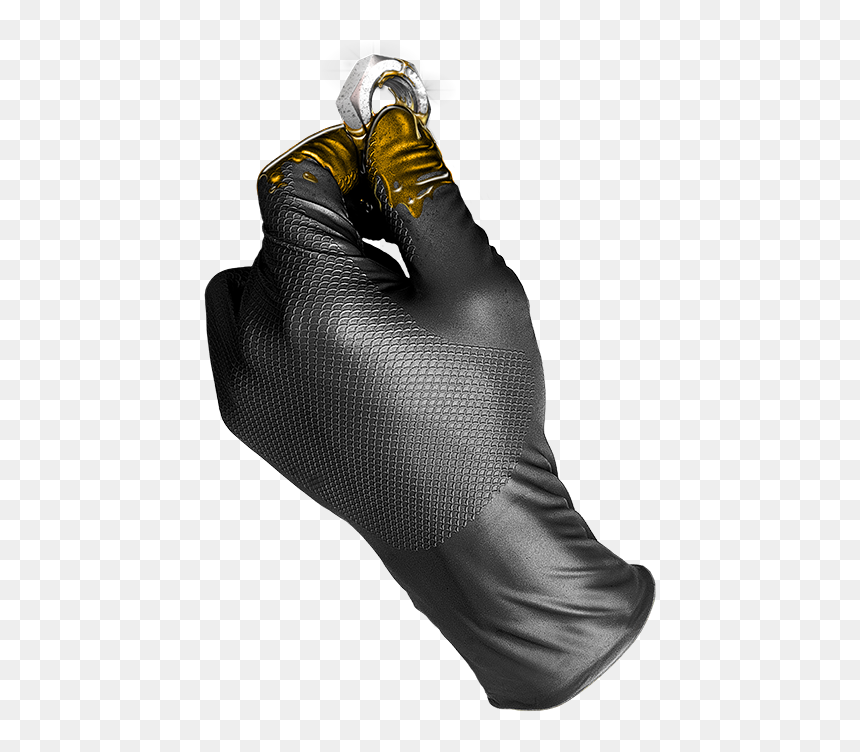 Dorso Guante - 580nr Grippaz - Disposable Glove, HD Png Download - guantes de boxeo png