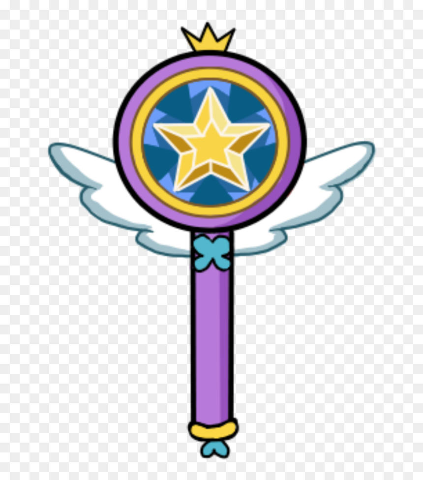 Star Vs The Forces Of Evil Old Wand, HD Png Download - varita magica png
