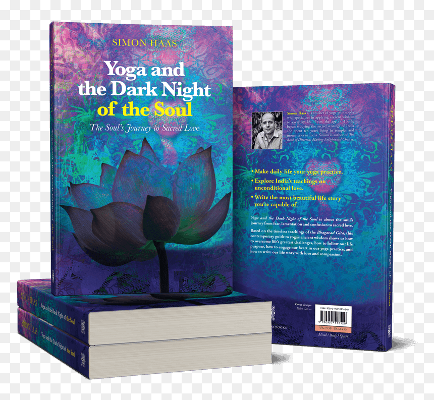Yoga And The Dark Night Of The Soul, HD Png Download - stacked books png