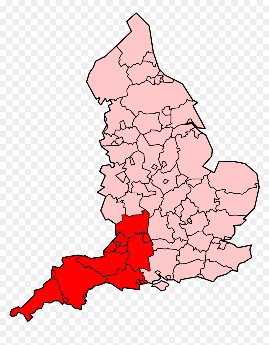South Western Ambulance Service Map - South West Ambulance Service, HD Png Download - pink fire png