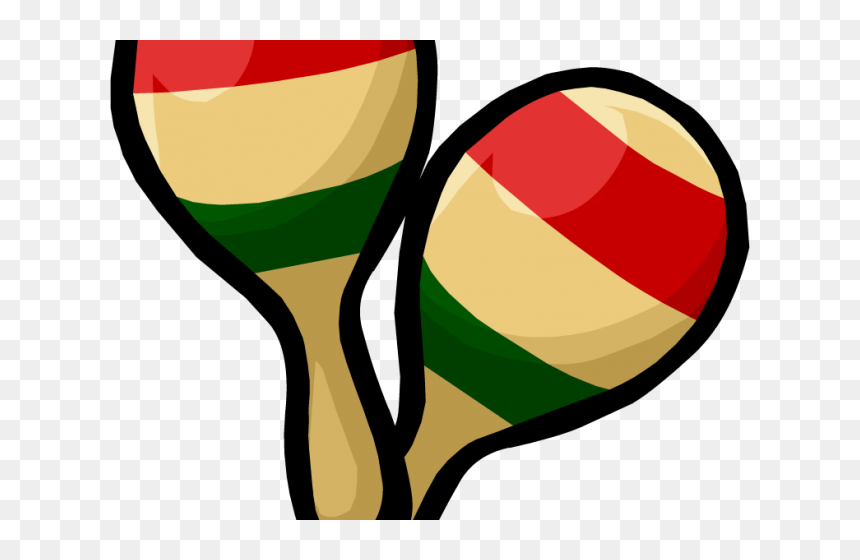 Transparent Mexican Clipart - Transparent Background Mexican Maracas Clipart, HD Png Download - mexican pinata png