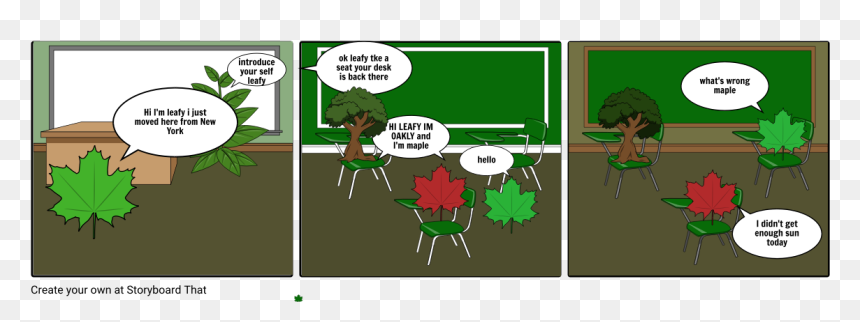 Transparent Leafy Is Here Png - Cartoon, Png Download - desk plant png