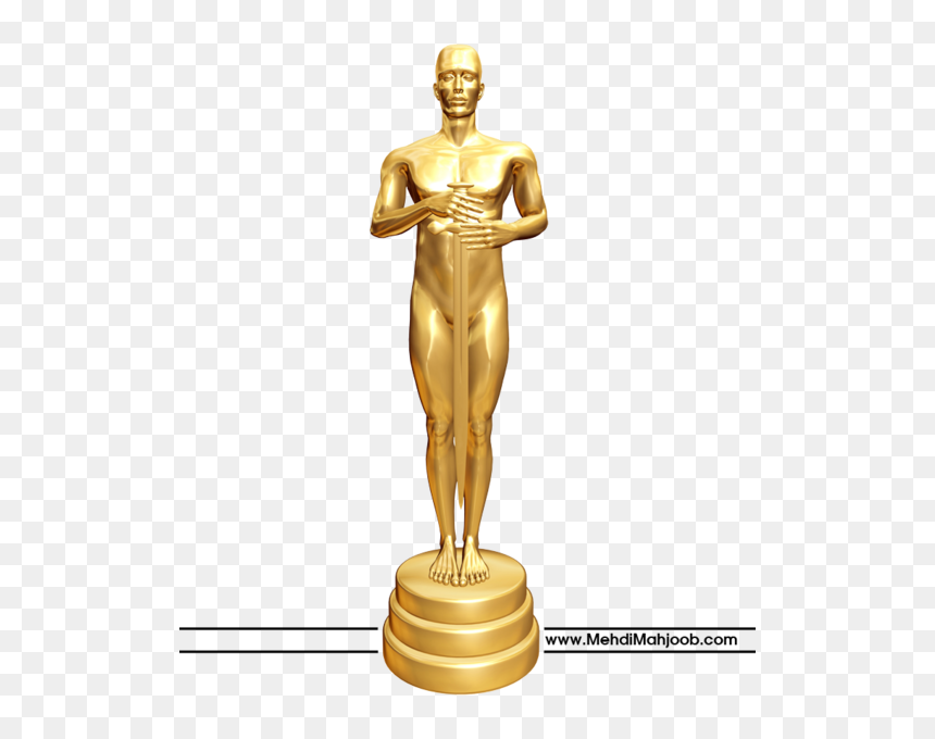 Oscar Du Meilleur Acteur Statuette, HD Png Download - oscar statuette png