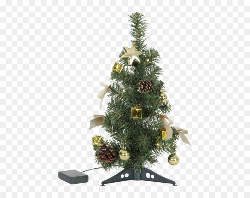 Decorative Tree Decorage - Arbol De Navidad Minis, HD Png Download - gold christmas tree png