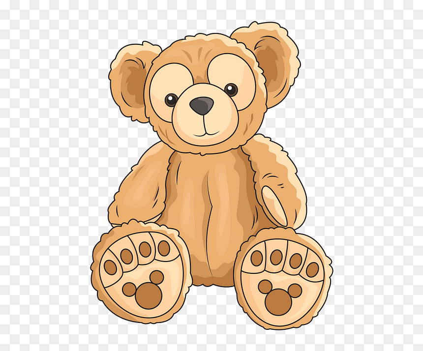 Duffy Bear Clipart, HD Png Download - christmas bear png