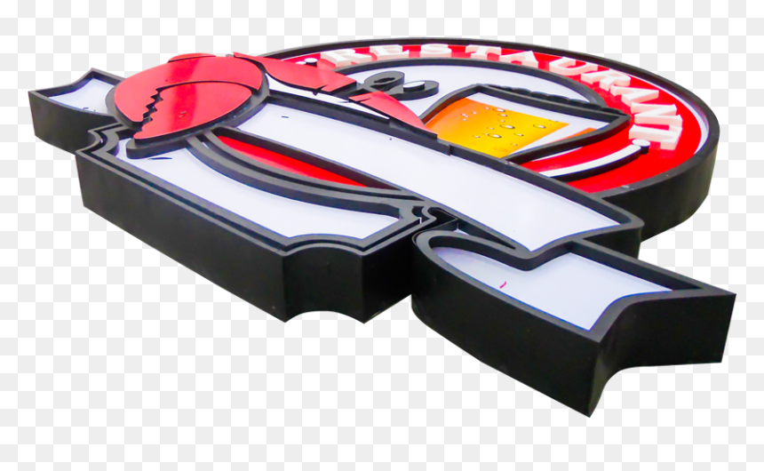 Anuncio 3d Veracruz Visionpublicitaria - Carmine, HD Png Download - letras 3d png