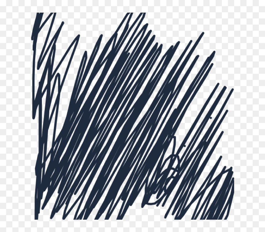 Illustration, HD Png Download - black scribble png