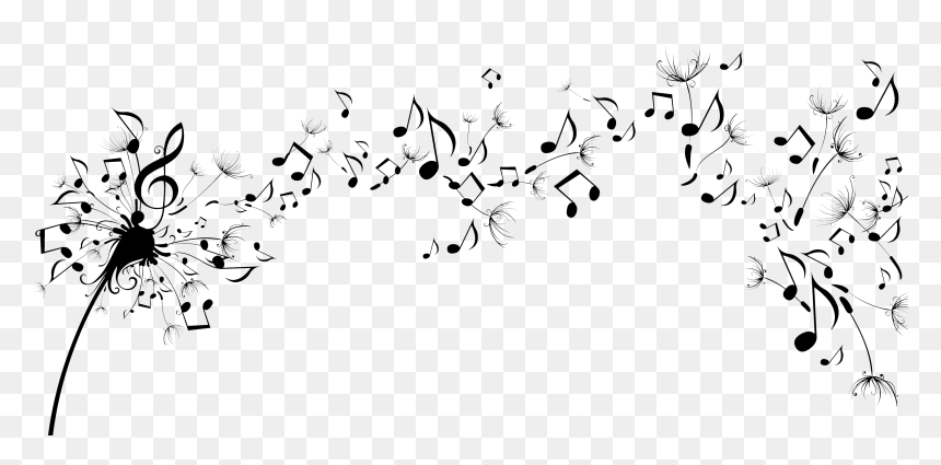 Dandelion Png Transparent Picture - Music Dandelion Png, Png Download - dandelion clipart png