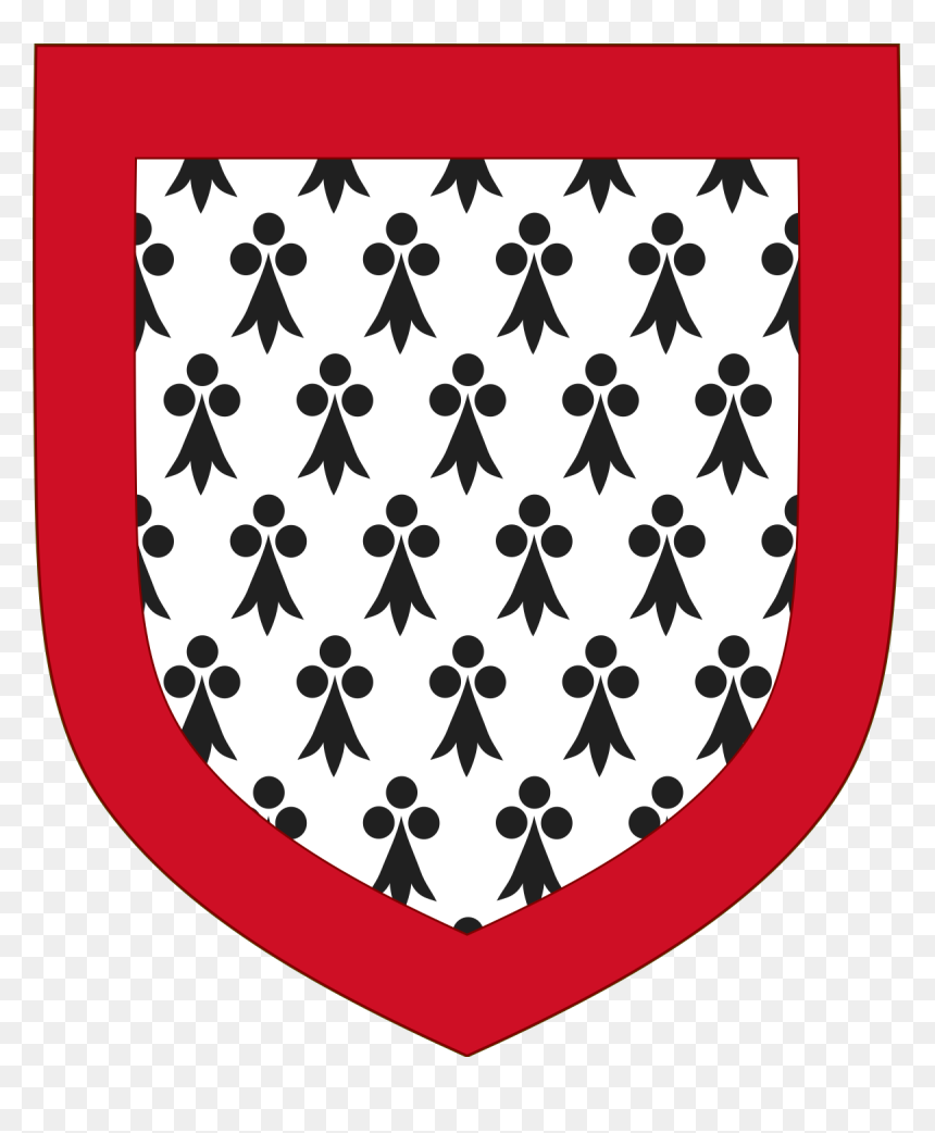 Blason Famille De Penthièvre, HD Png Download - red pen circle png