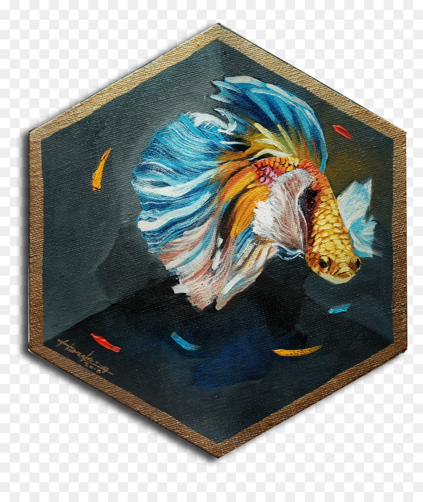 Painting, HD Png Download - beta fish png