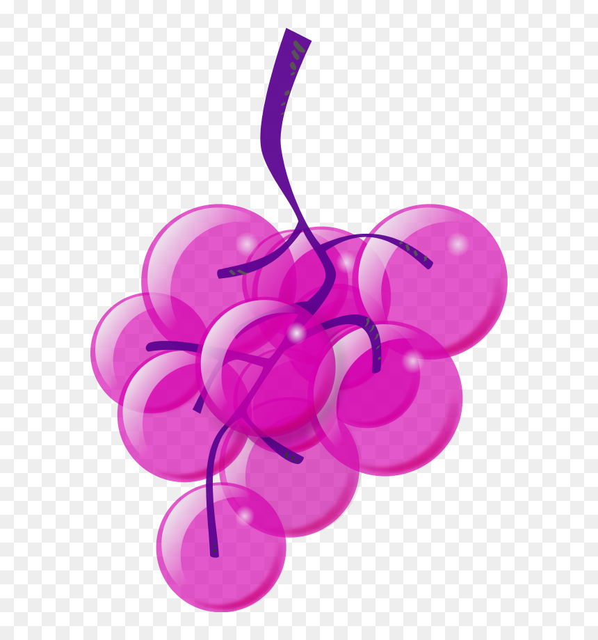 Vector Clip Art - Green Grapes Icon Png, Transparent Png - grapes vector png