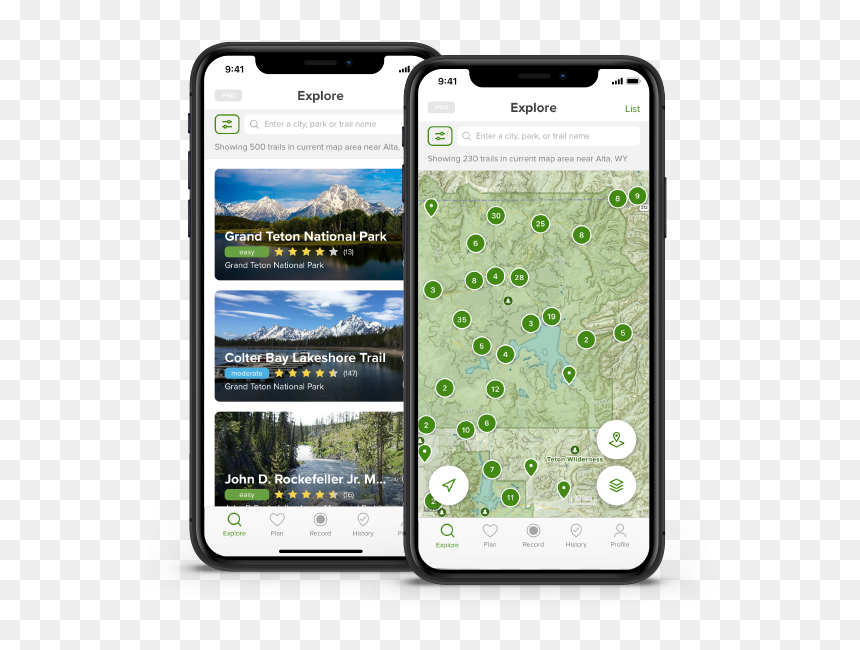 Explore Iphone - Alltrails App, HD Png Download - explore png