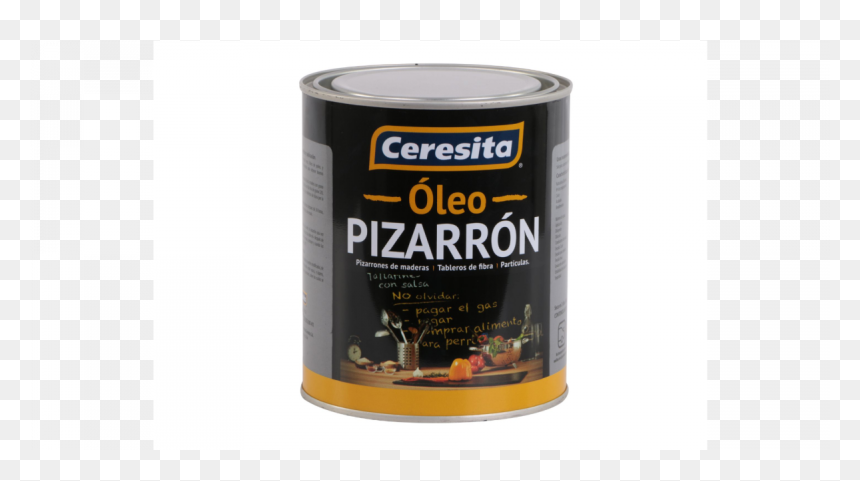 Pintura Pizarron 1/4gl Negro Ceresita, HD Png Download - pizarron png