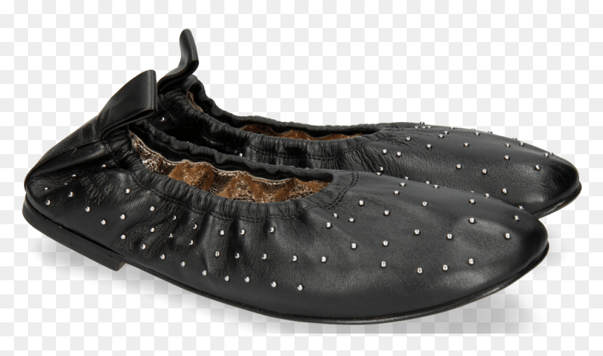 Ballet Pumps Iris 7 Nappa Black Rivets - Ballet Flat, HD Png Download - rivets png
