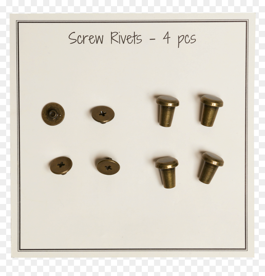 Brass, HD Png Download - rivets png