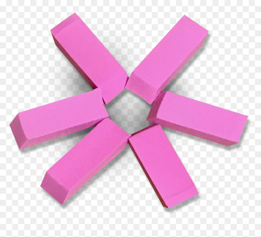 Transparent Pink Eraser Png - Origami Paper, Png Download - pink eraser png