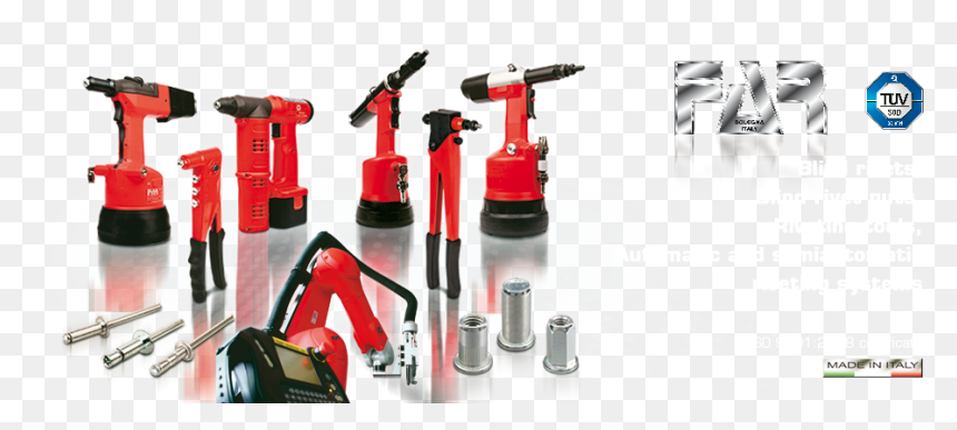 Far Blind Rivets Riveting Tools - Pneumatic Tool, HD Png Download - rivets png
