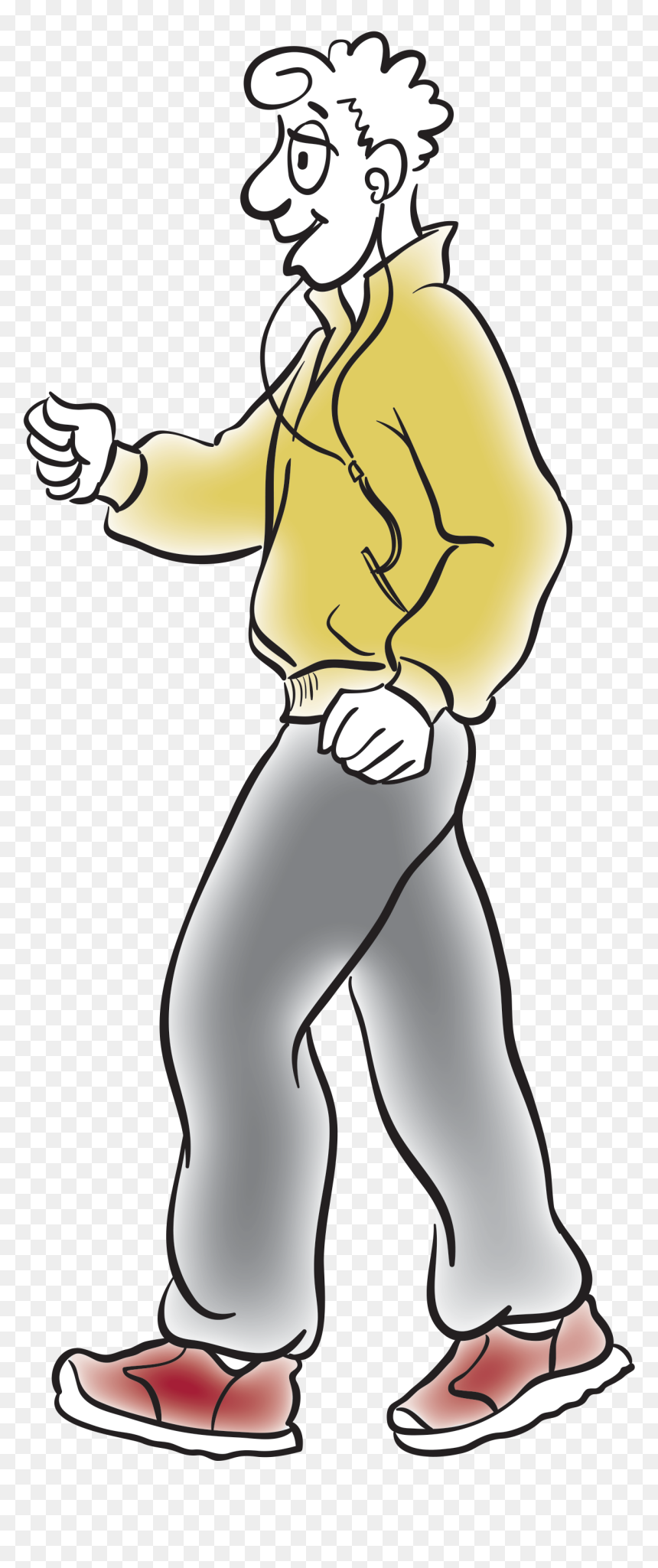 Walking, HD Png Download - human walking png