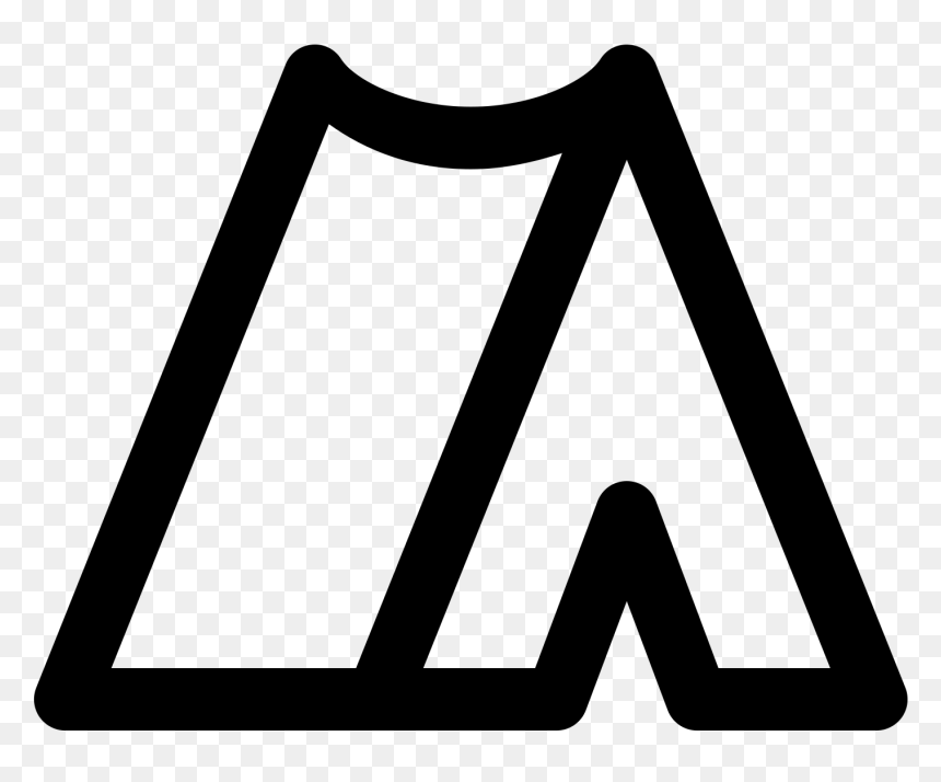 Camping Tent Icon, HD Png Download - camping tent png