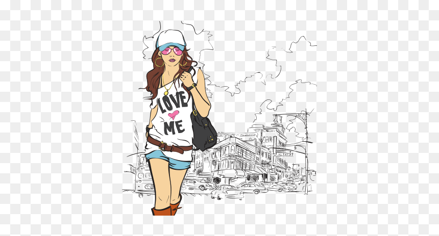 Girl Life Png - Quieren Ver Mi Caida, Transparent Png - girl vector png