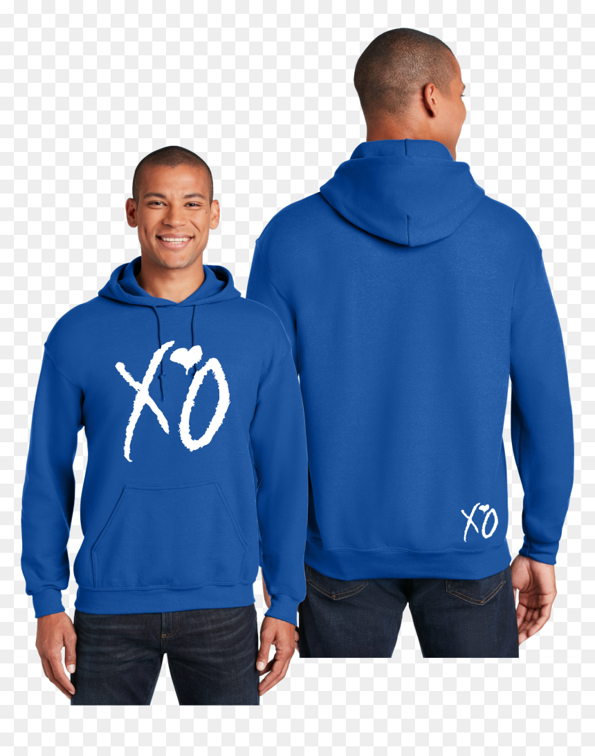 Hoodie, HD Png Download - the weeknd xo png
