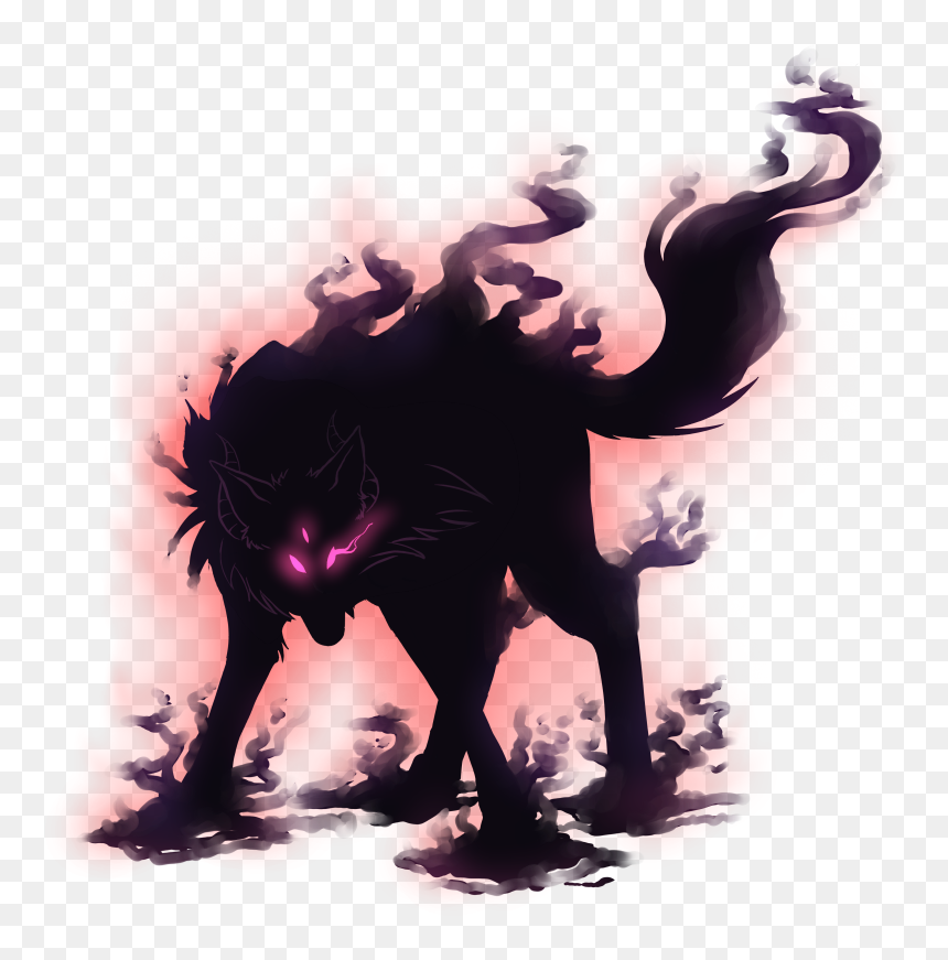 Eldarya Wiki - Black Dog Eldarya, HD Png Download - black dog png