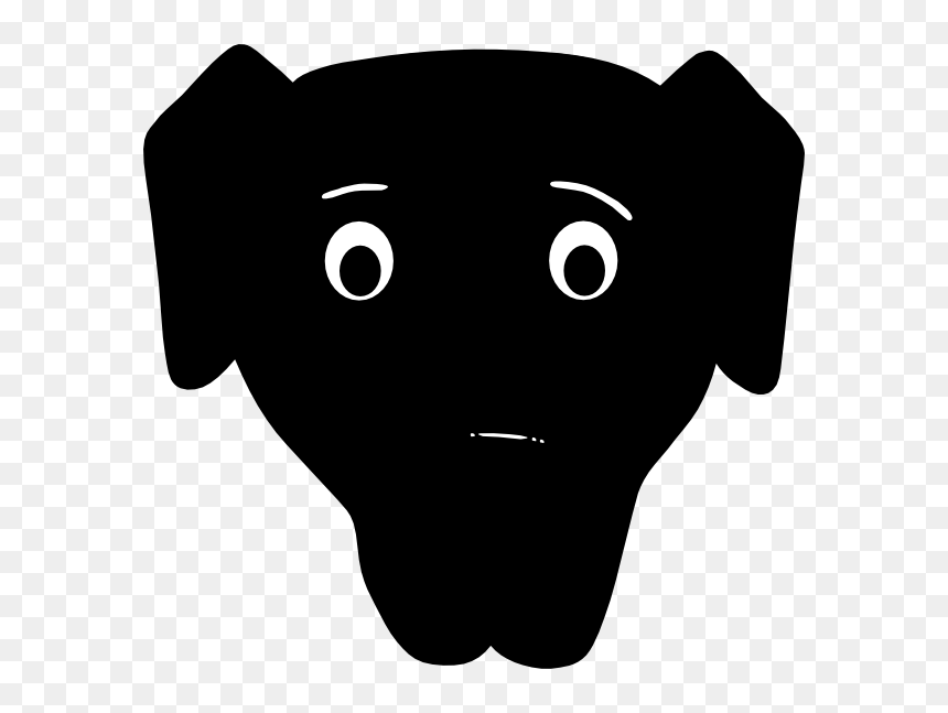 Cartoon, HD Png Download - black dog png