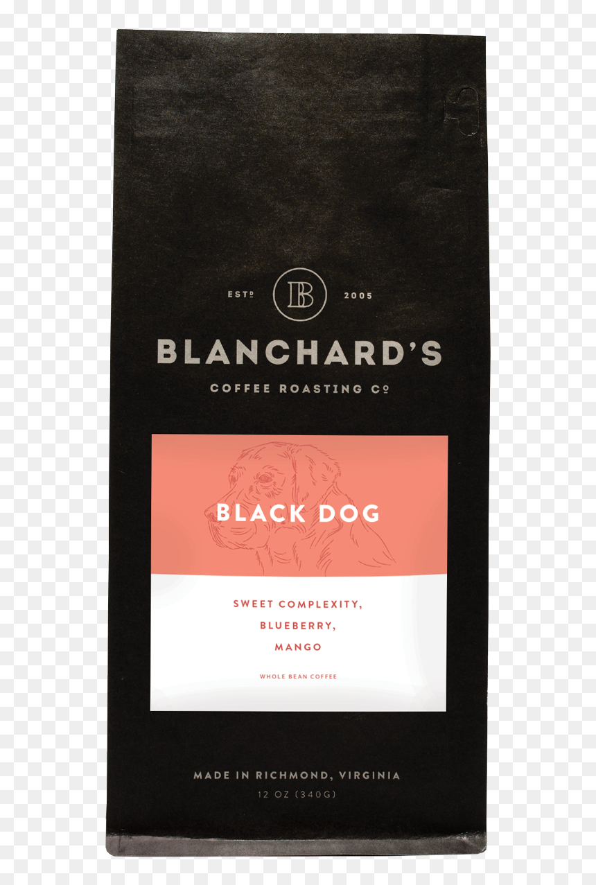 Blanchard Coffee, HD Png Download - black dog png