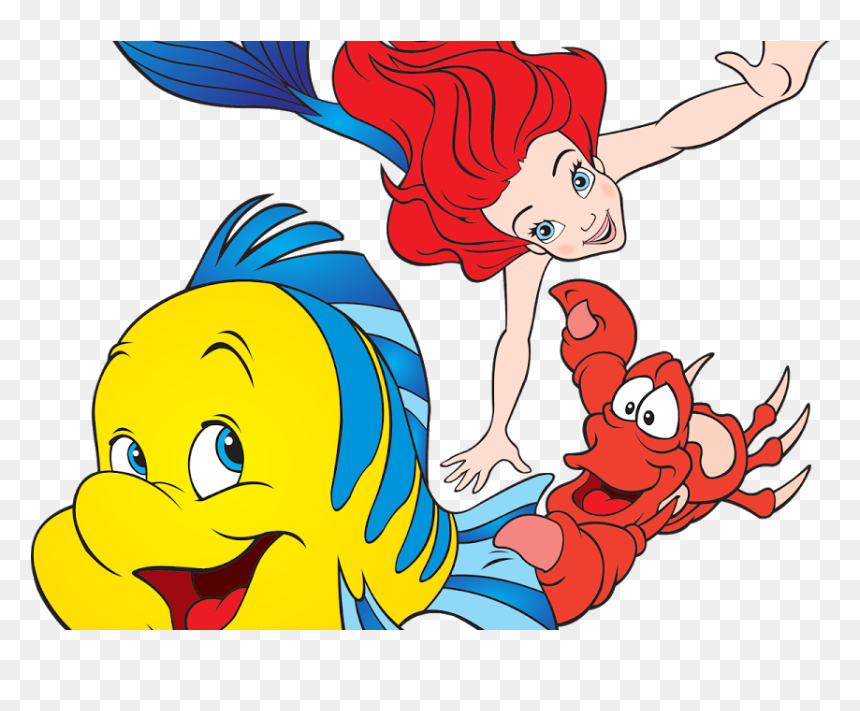 Little Mermaid Digital Scrapbooking Pack, HD Png Download - little mermaid sebastian png