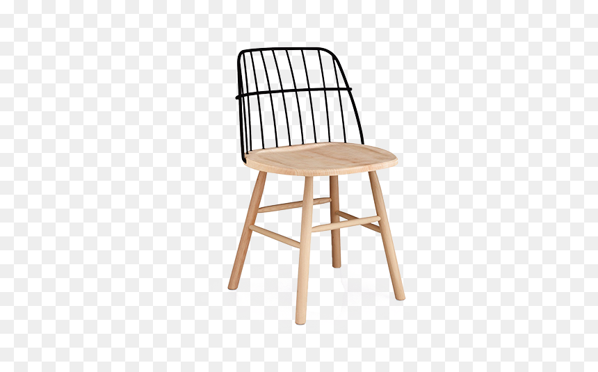 Web Strike Side Chair - Midj Strike Chair, HD Png Download - wooden chair png