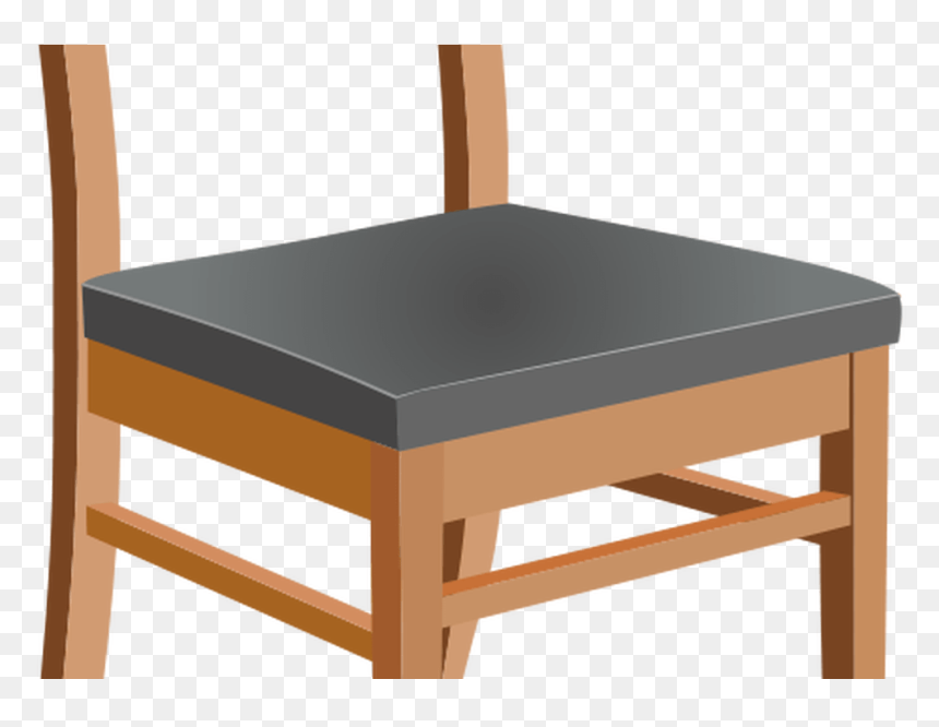 Transparent Chair Clip Art - Chair Clipart, HD Png Download - wooden chair png