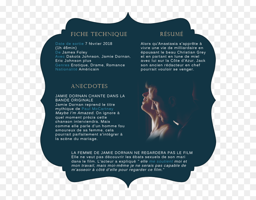 Cinquante Nuances Plus Claires - Masquerade Ball, HD Png Download - jamie dornan png