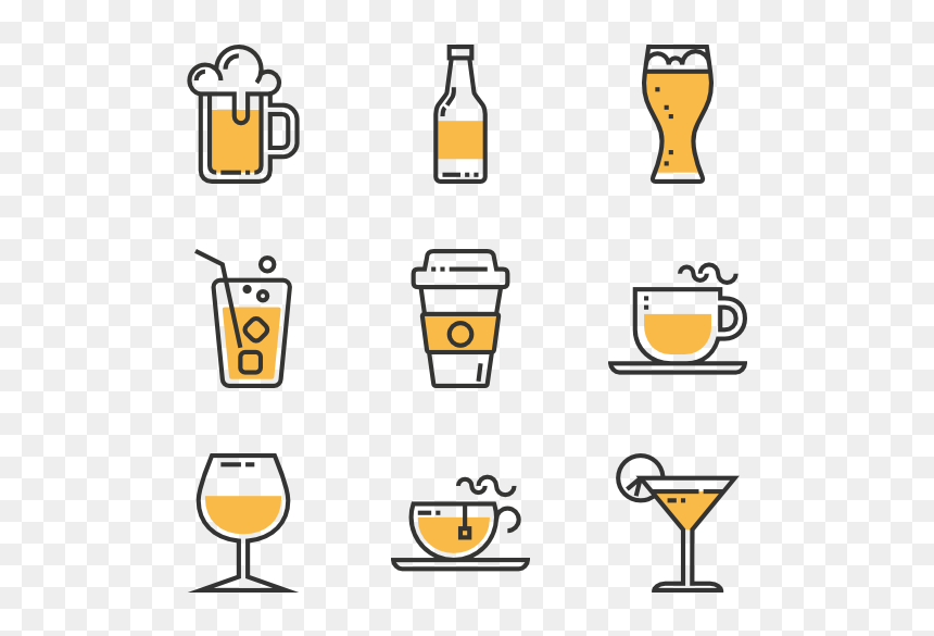 Beverage Illustration Png, Transparent Png - beverages png