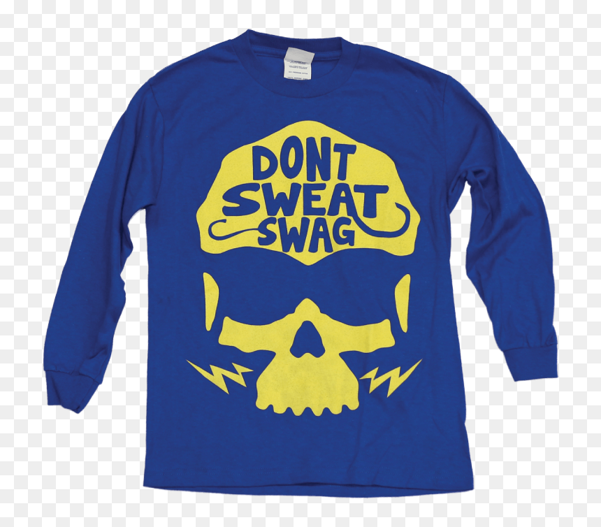 Don"t Sweat Swag T-shirt Clipart , Png Download - Long-sleeved T-shirt, Transparent Png - t shirt clipart png