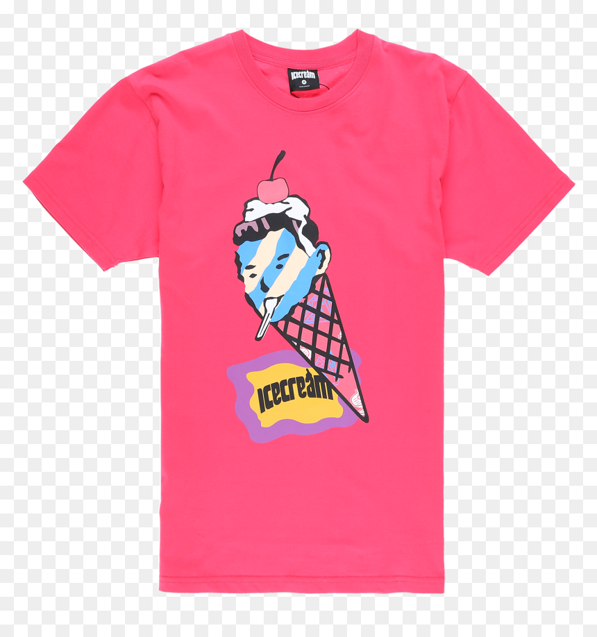 Icecream Cone Head T-shirt - Active Shirt, HD Png Download - icecream cone png