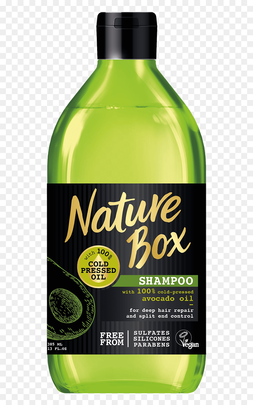 Naturebox Com Hair Avocado Oil Shp - Nature Box Avocado Oil Shampoo, HD Png Download - shampoo bottle png