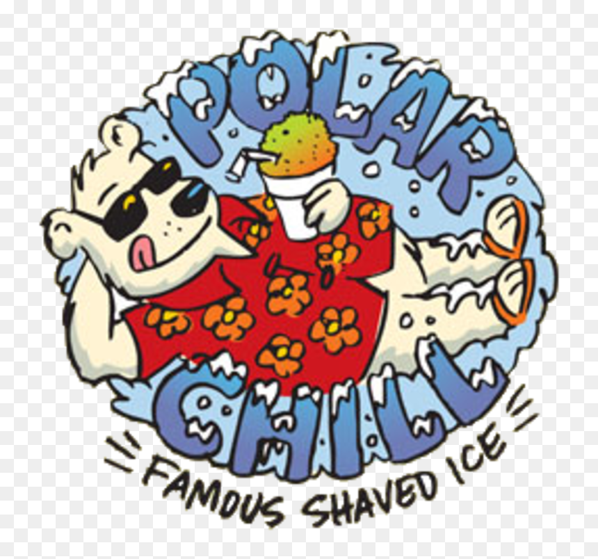 Polar Chill Shaved Ice - Cartoon, HD Png Download - shaved ice png