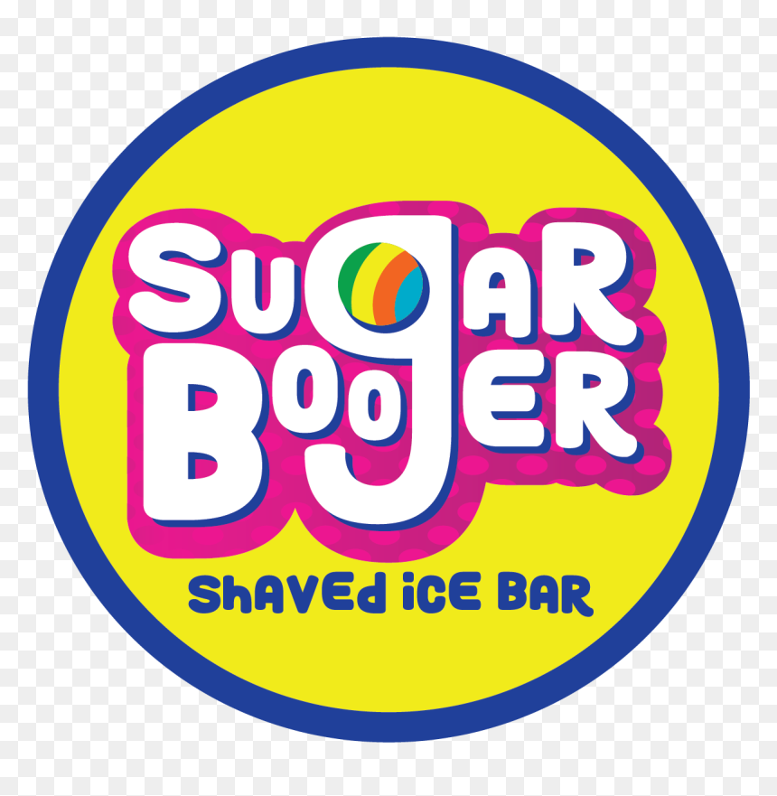 Sugar Booger Logo - Circle, HD Png Download - shaved ice png