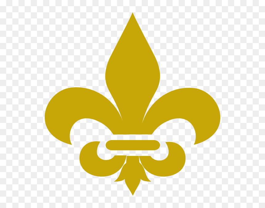 Flor De Lis Dourada Png - Flor De Lis Png, Transparent Png - flor de lis png
