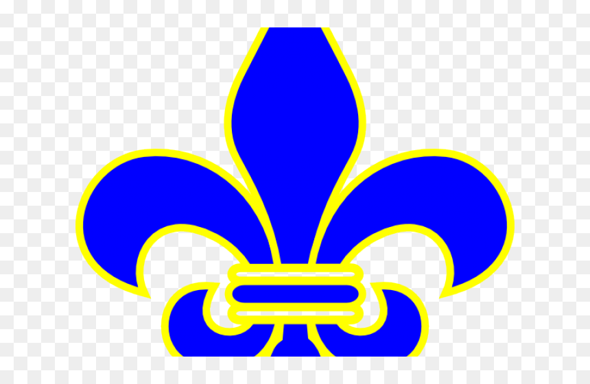 Pancake Clipart Boy Scout - Brown Fleur De Lis, HD Png Download - flor de lis png