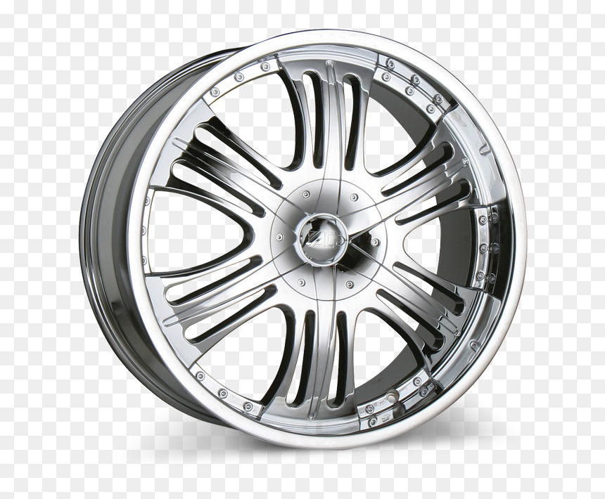 Mack C808b Chrome Wheels & Rims - Enkei Wheels, HD Png Download - car rims png