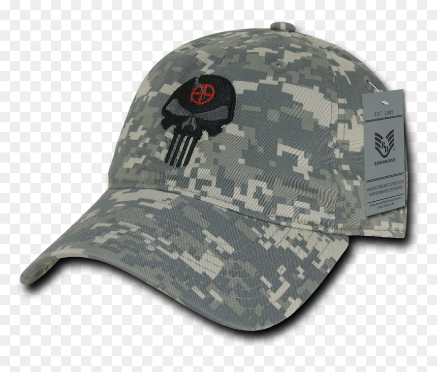 Transparent Punisher Skull Png - Rapid Dominance Punisher Hat, Png Download - baseball png transparent