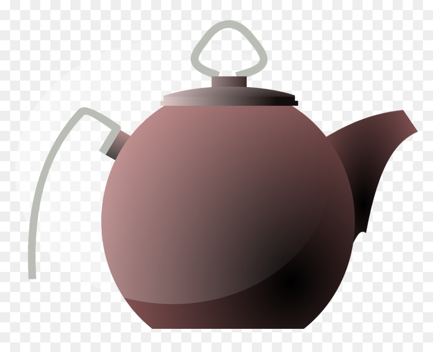 Tea Kettle Transparent Cartoon, HD Png Download - hot tea png