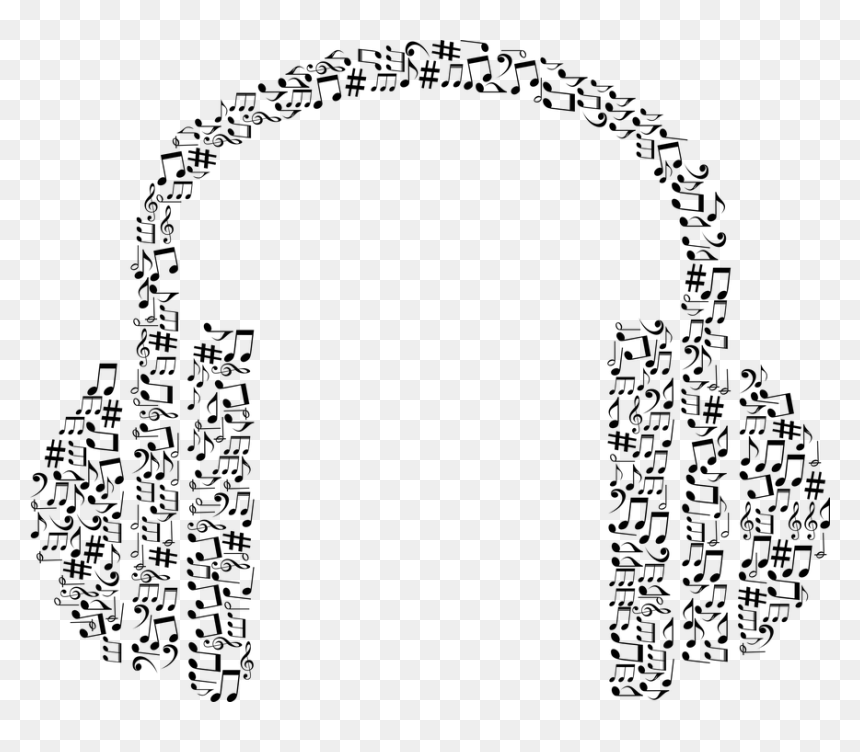 Abstract, Art, Audio, Aural, Ear, Headphones, Hearing - Clip Art Headphones Transparent, HD Png Download - hearing png