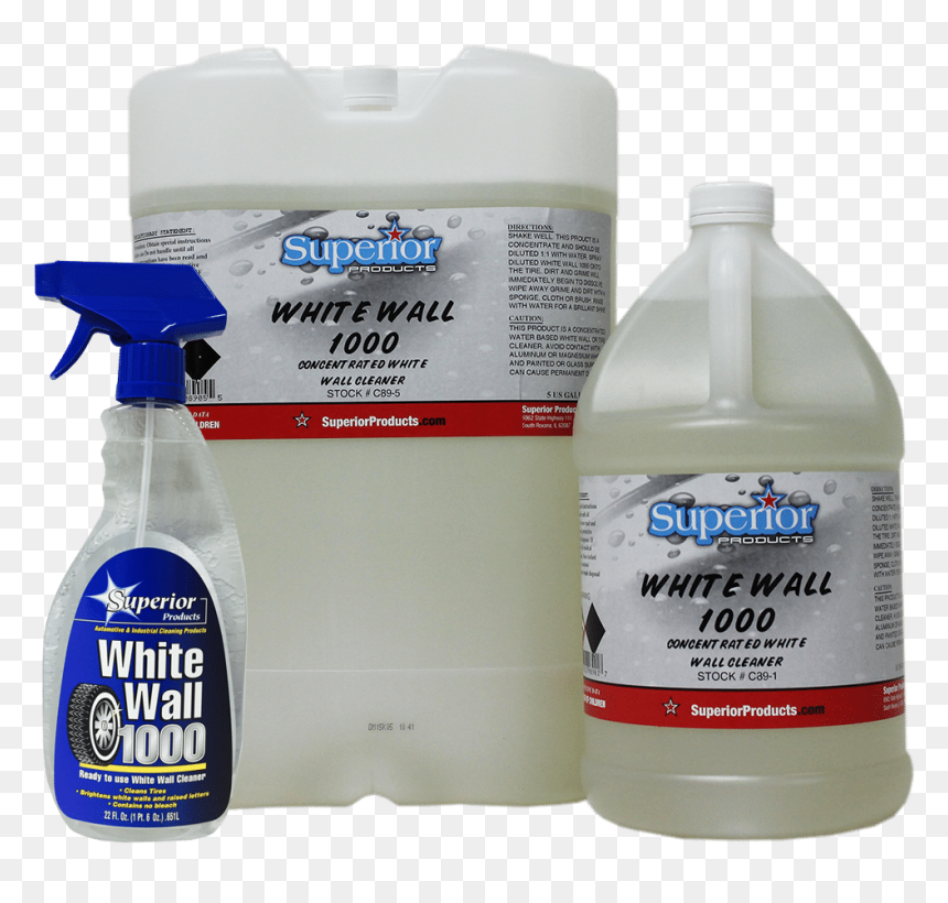 White Wall 1000 Wheel Cleaner - Wall Cleaning Liquid, HD Png Download - white wall png